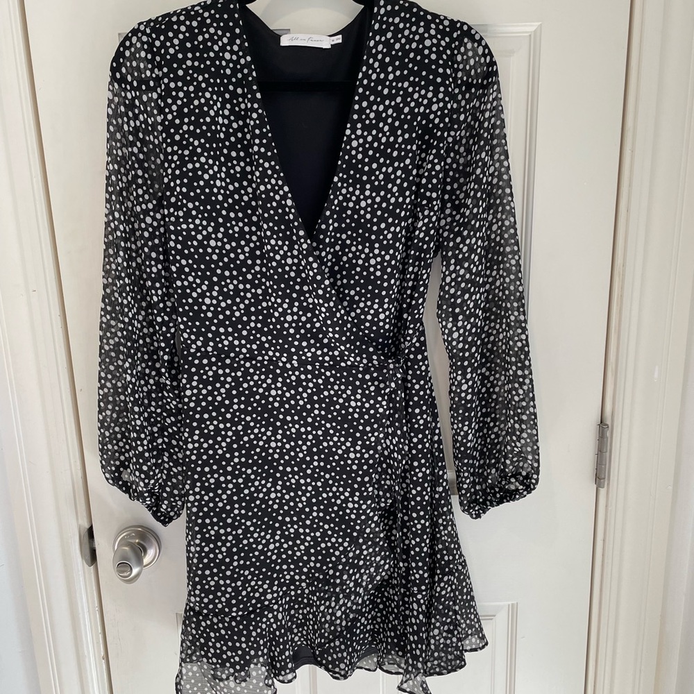 All in Favor wrap dress